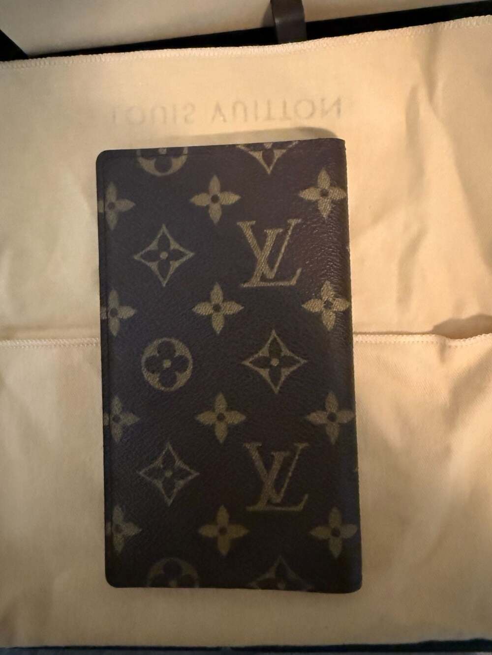 Louis Vuitton Monogram Canvas Long Wallet Checkbook Cover - Picture 3 of 6